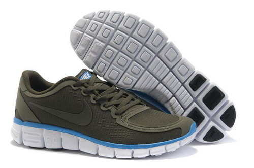 Nike Free 5.0 Mens Army Green For Sale
